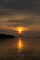 Sunset on the West coast of Skye