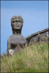 One of the Raasay Mermaids on the Island of Raasay