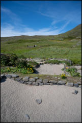 Isle of Mingulay. Remains of the abandond village.