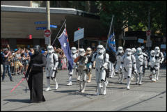 Australia Day Parade in Melbourne.