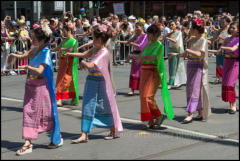 The Australia Day Parade in Melbourne