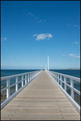 Point Lonsdale Pier in the Borough of Queenscliffe