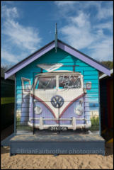 Bathing Huts on Dendy Street Beach in Brighton, a suburb of Melbourne.