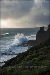 Cape Schanck is the southernmost tip of the Mornington Peninsula and separates the wild ocean waters of Bass Strait from the slightly calmer waters of Western Port.