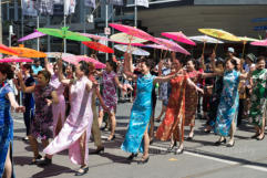 The Australia Day Parade in Melbourne