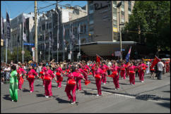 The Australia Day Parade when communities in Melbourne, Australia, from all cultures and backgrounds celebrate their national identities.