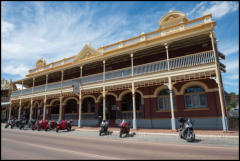 Freemasons Hotel in the historic township of Toodyay.