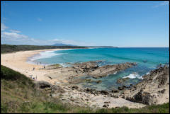 Barragga Bay on New South Wales Sapphire Coast. 