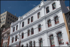 The Imperial Hotel building in Hobart.