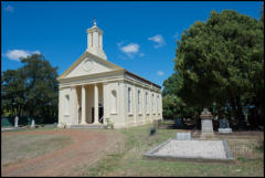 St Andrew's Uniting Church in Evandale is a fine example of Greek Revival architecture and acclaimed as the best preserved place of worship in Tasmania.