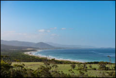 View of Maclean Bay, Bicheno.