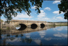 Ross Bridge spans the Macquarie River in the Town of Ross. It was built of sandstone using convict labour and completed in 1836. It is the third oldest bridge still in use in Australia.