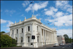 The Town Hall in Launceston, built in the Victorian Italianate-style.