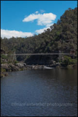 Cataract Gorge and the Alexandra Suspension Bridge