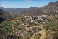 Tejeda is a Canarian mountain village in the Barranco de Tejeda.