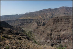 View across the Barranco de Tirajana (Tirajana Valley).