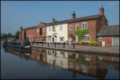 The Swan Inn, also known as the Mucky Duck, is a canalside Inn at Fradley Junction in Staffordshire where the Coventry Canal joins the Trent & Mersey Canal.