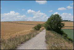 The High Peak Cycle Trail in the Peak District, Derbyshire. 