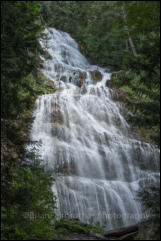 Bridal Veil Falls in the Bridal Veil Falls Provincial Park, British Columbia, Canada.