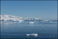 Charlotte Bay on the west coast of Graham Land in the Antarctic Peninsula, Antarctica.