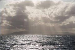 View across the Drake Passage to Cape Horn, Argentina, South America.