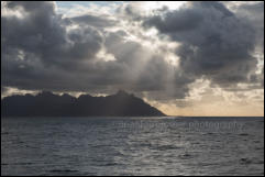 The Strait of Magellan is a navigable sea route in southern Chile     separating mainland South America to the north and Tierra del Fuego to the south. It is an important natural passage between the Atlantic and Pacific Oceans